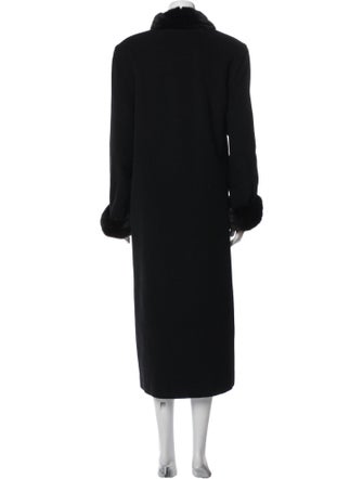 Fur Wool Faux Fur Coat