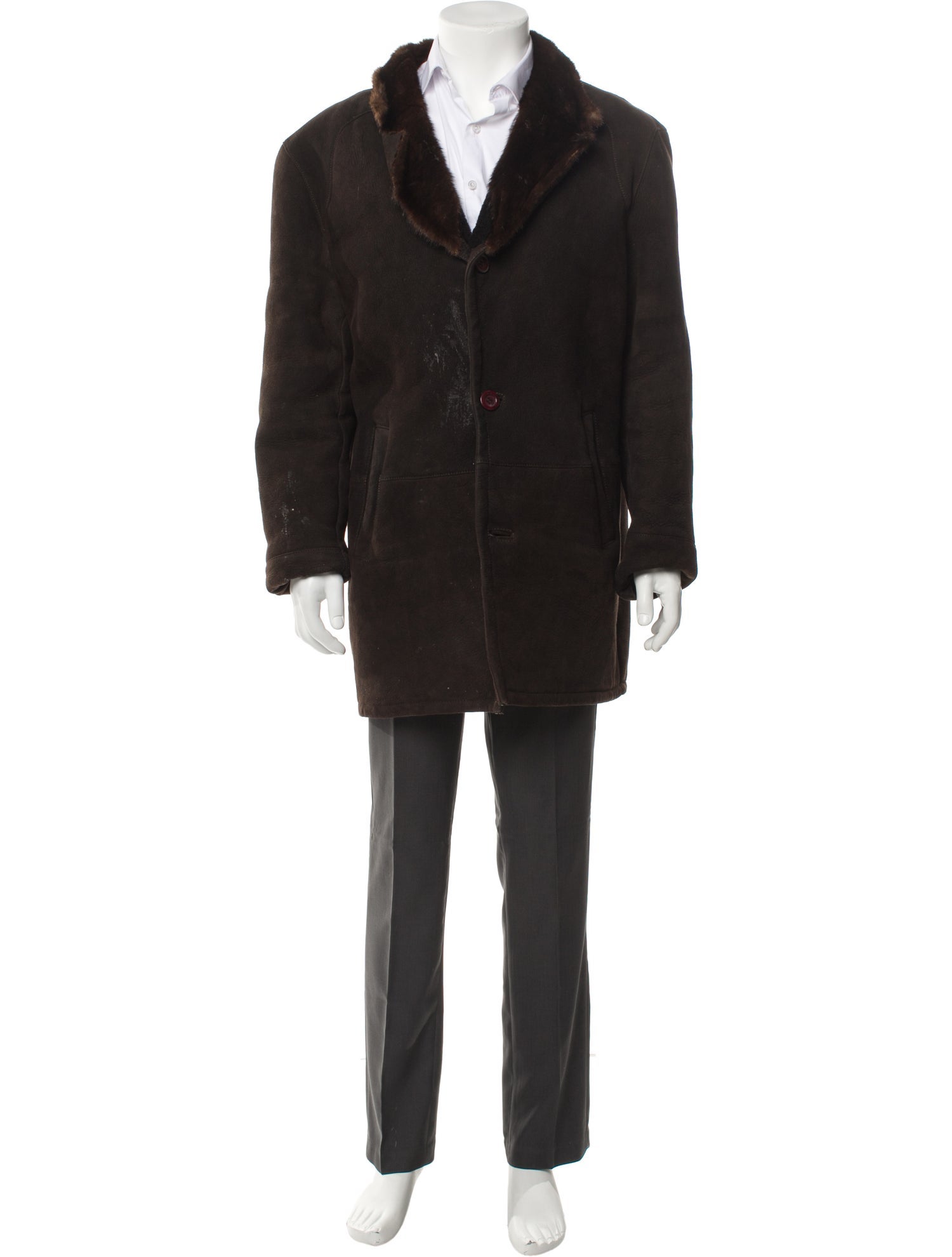 Fur Lambskin Overcoat