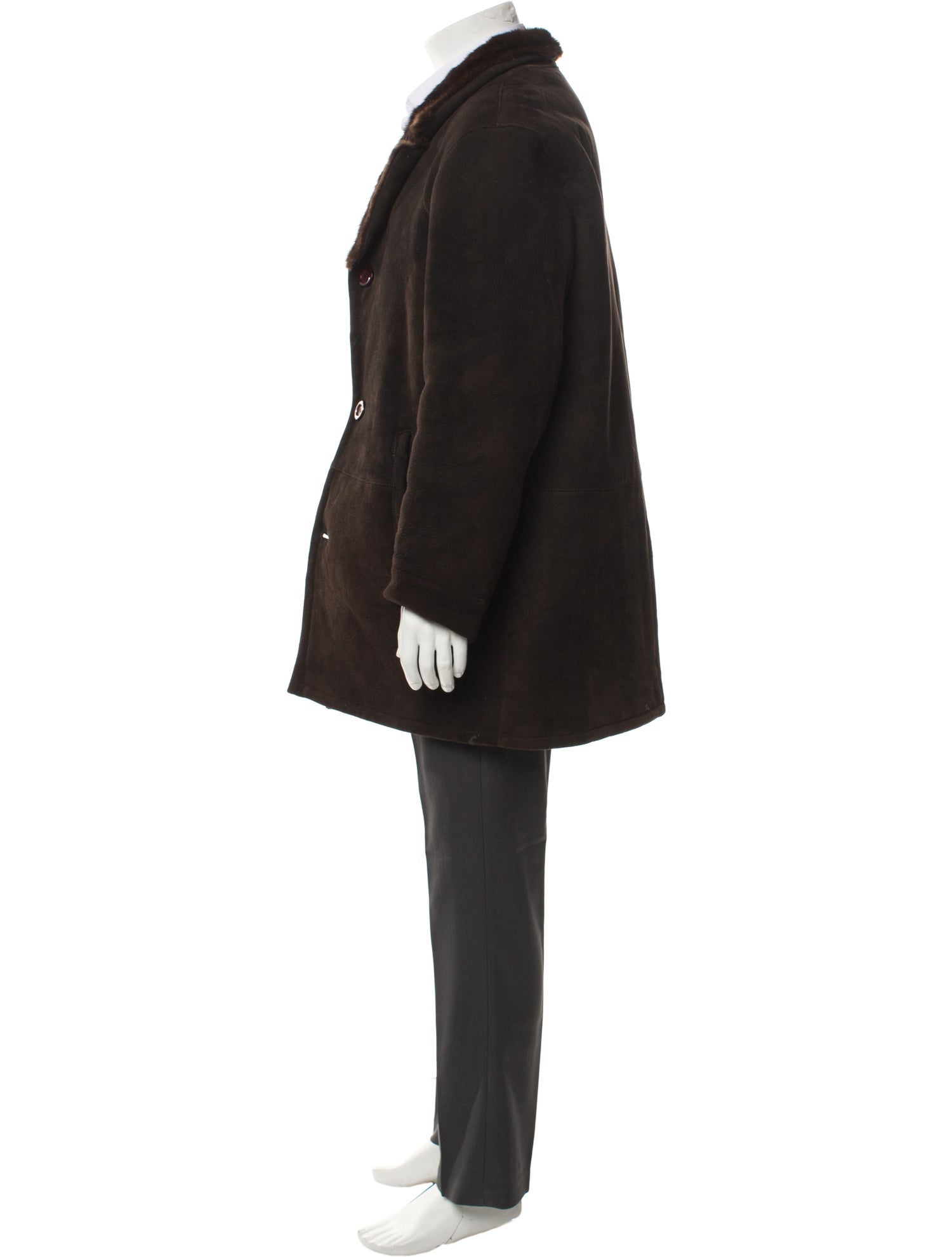 Fur Lambskin Overcoat