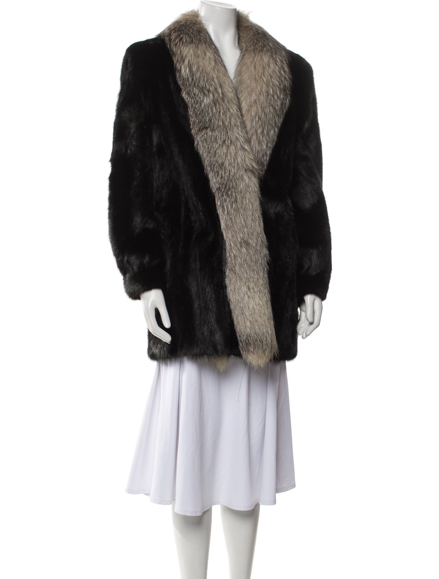Fur Mink Faux Fur Coat