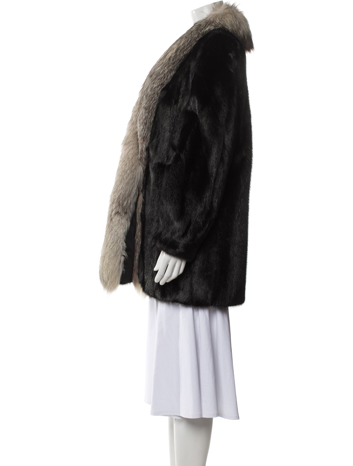 Fur Mink Faux Fur Coat