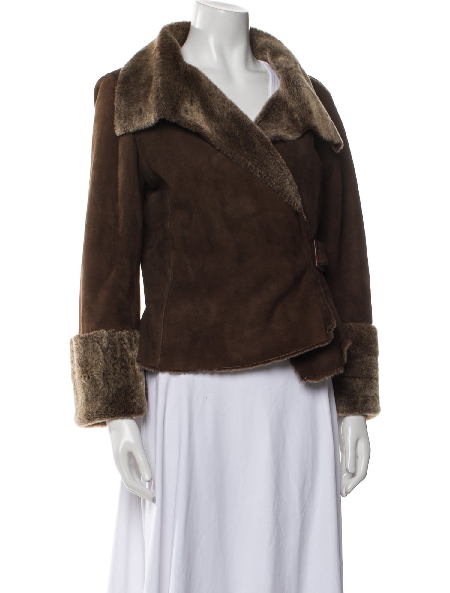 Fur Shearling Fur Coat