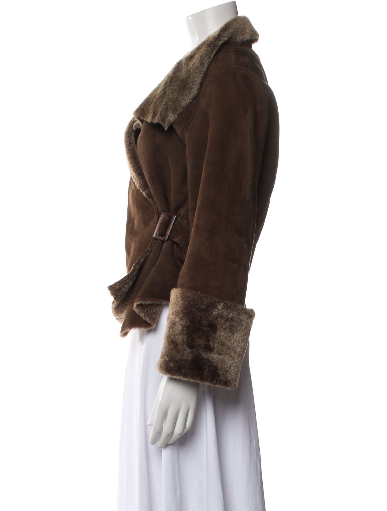Fur Shearling Fur Coat