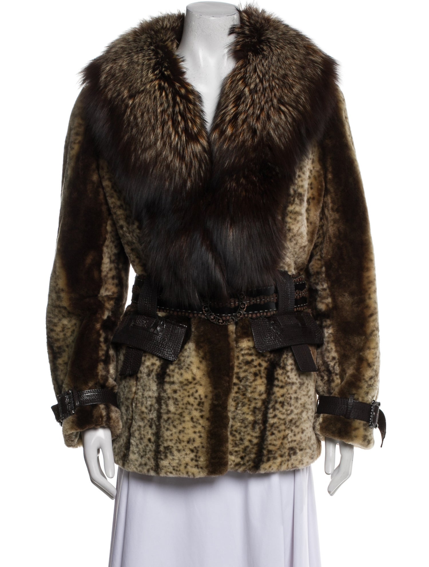 Fur Faux Fur Fur Coat