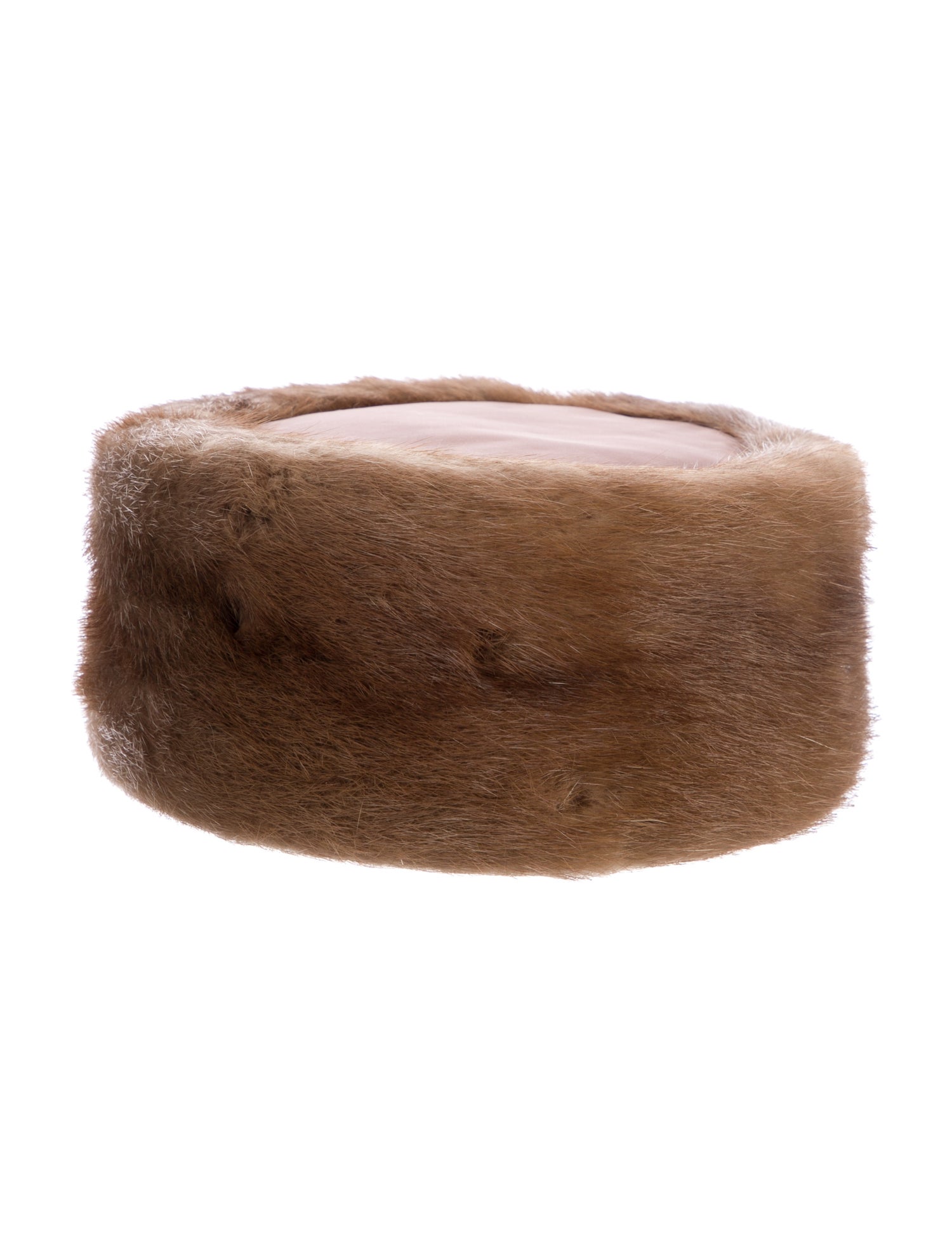 Fur Mink Pillbox Hat