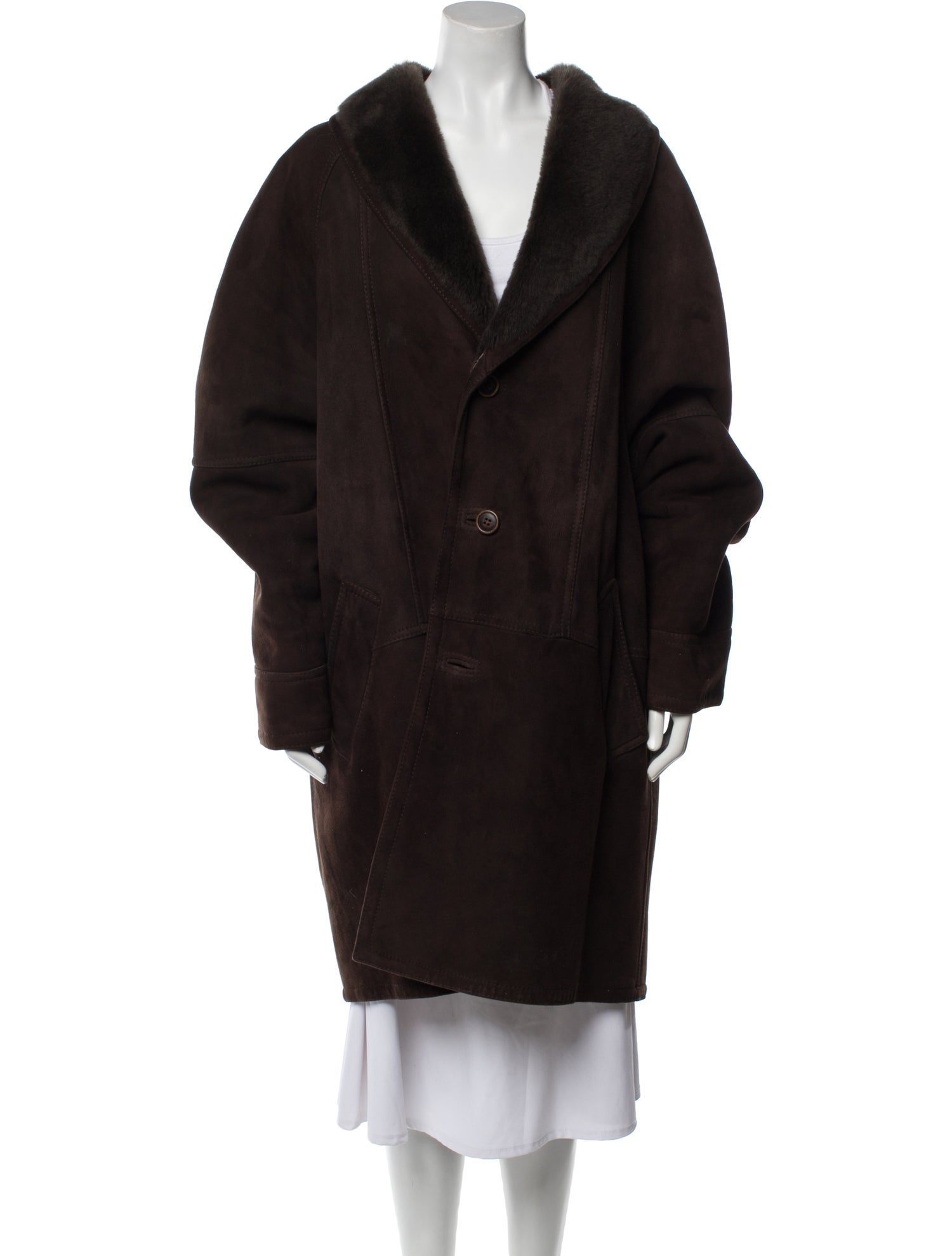 Fur Shearling Fur Coat