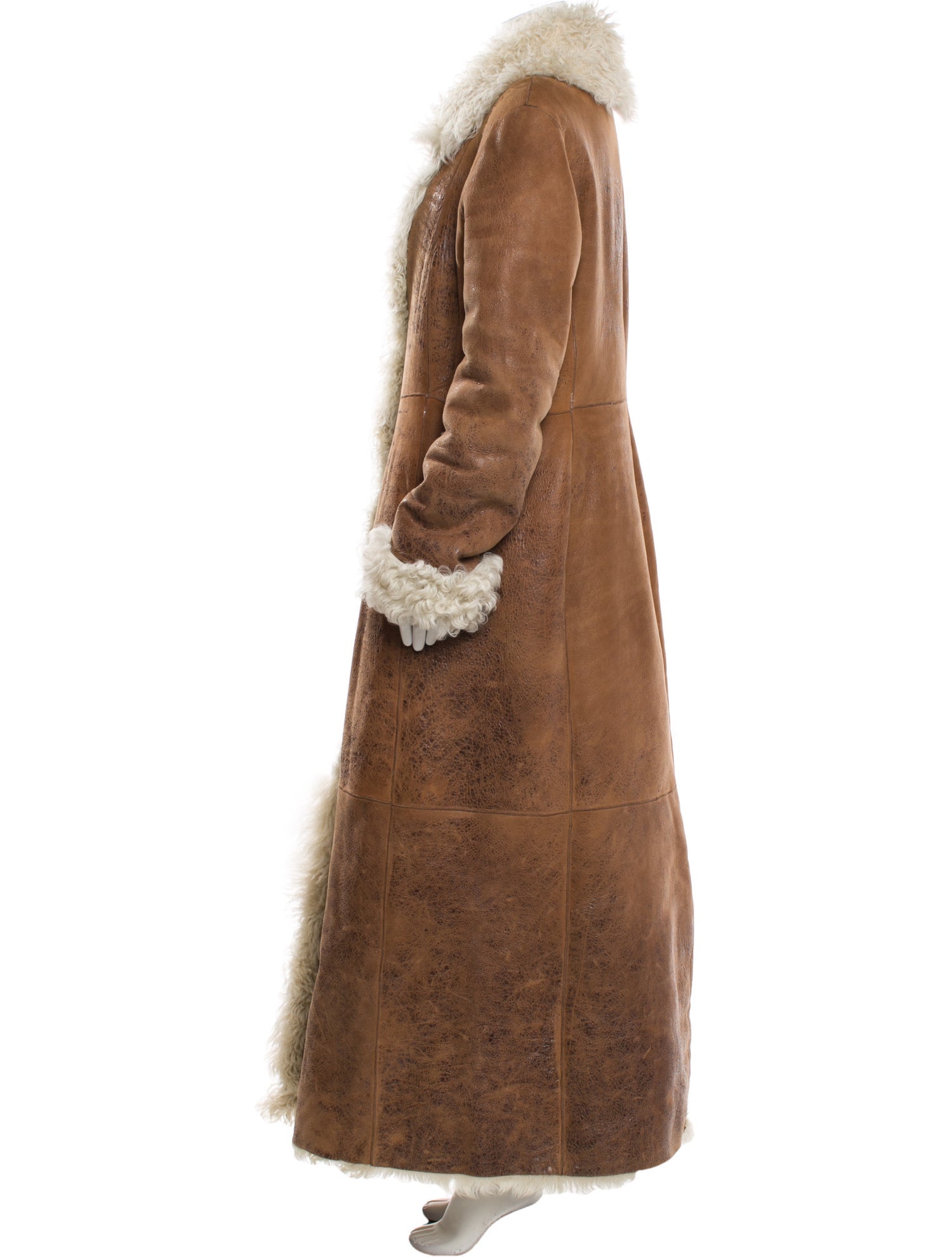 Fur Shearling Fur Coat