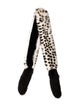Fur Faux Fur Animal Print Scarf