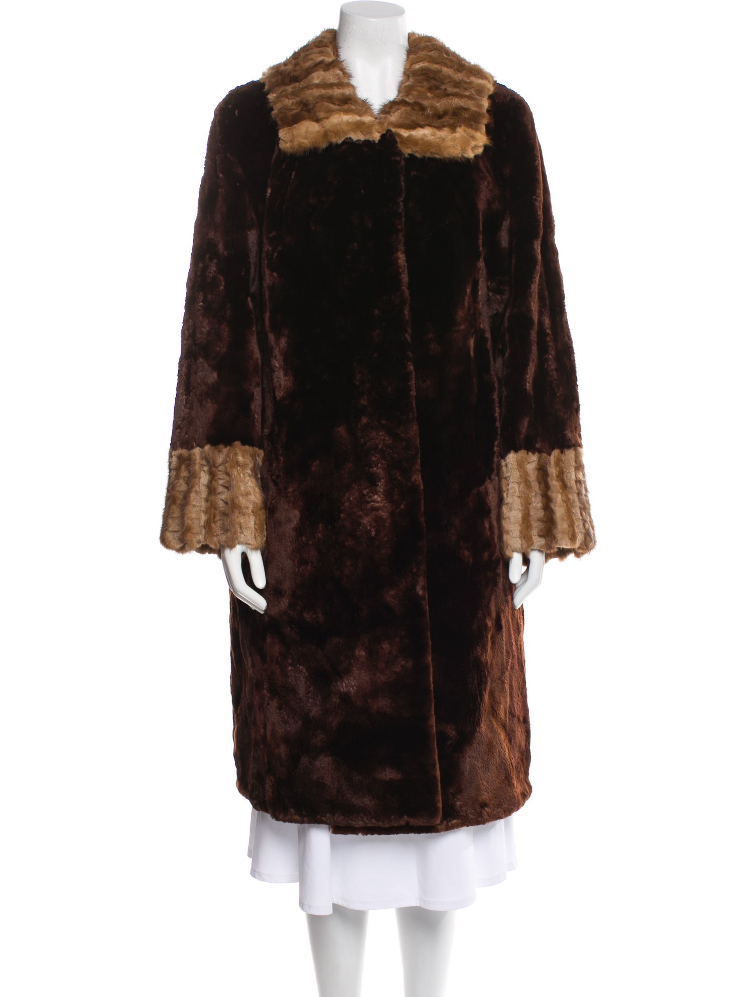 Fur Vintage Mink Fur Coat