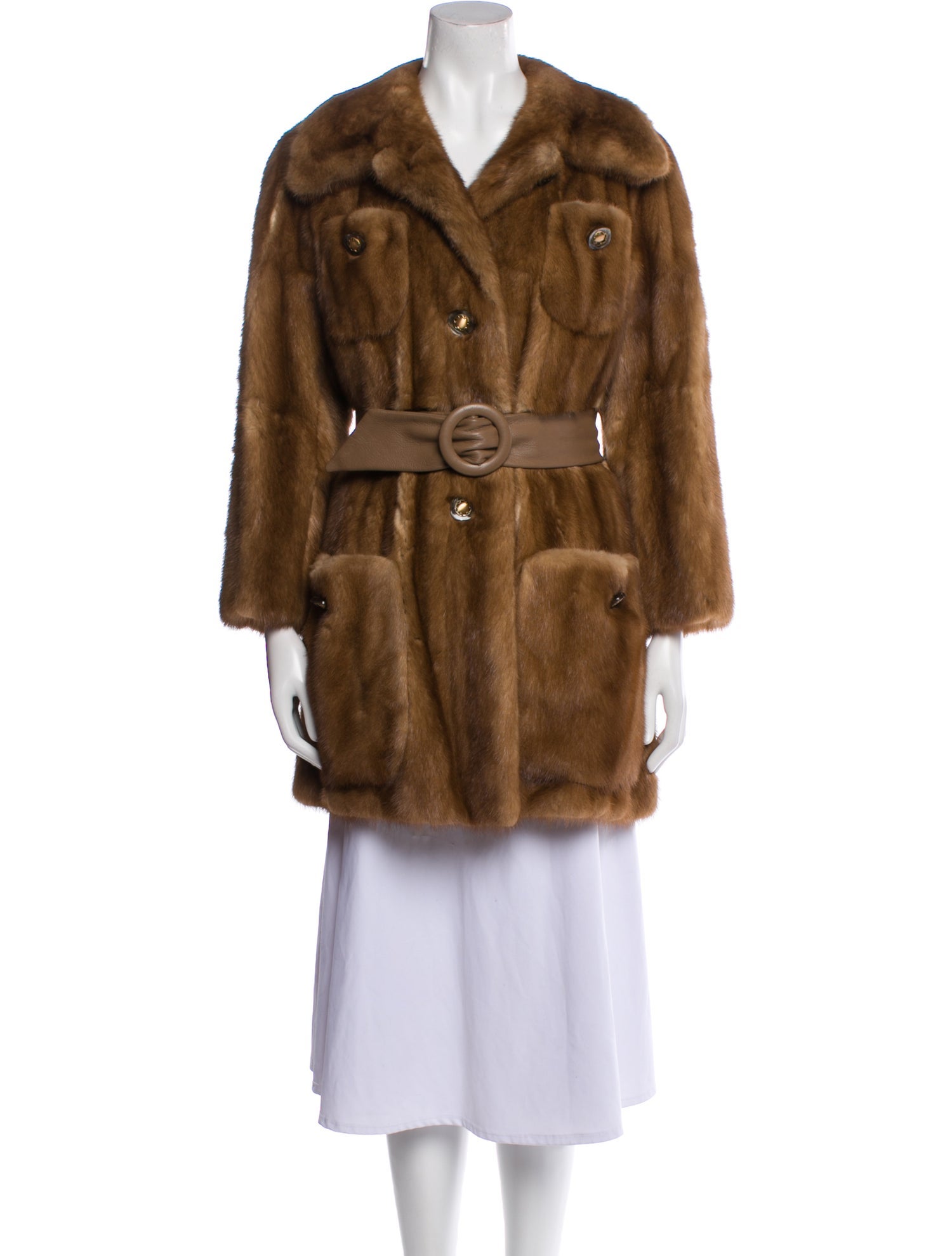 Fur Mink Fur Jacket