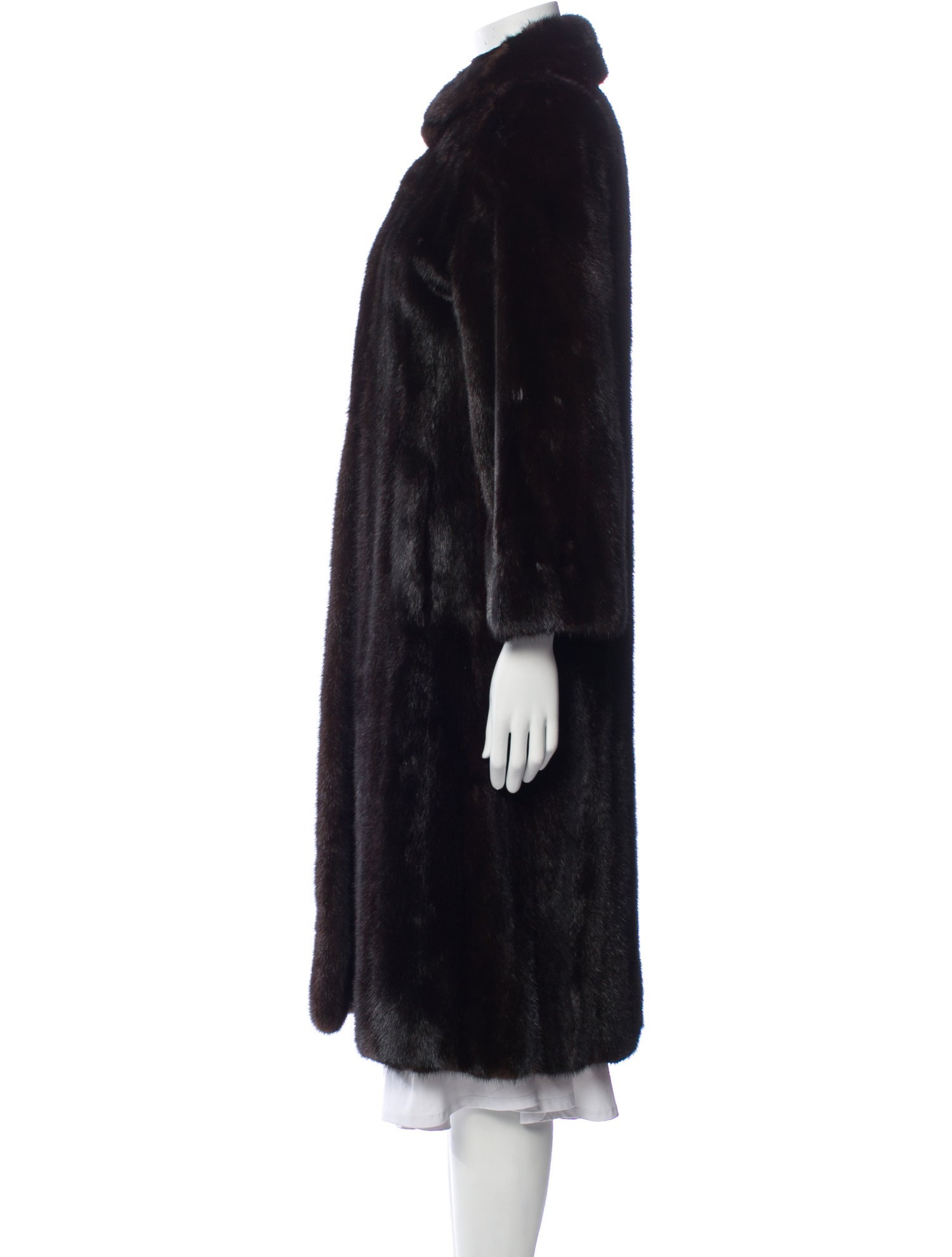 Saga Mink Faux Fur Coat