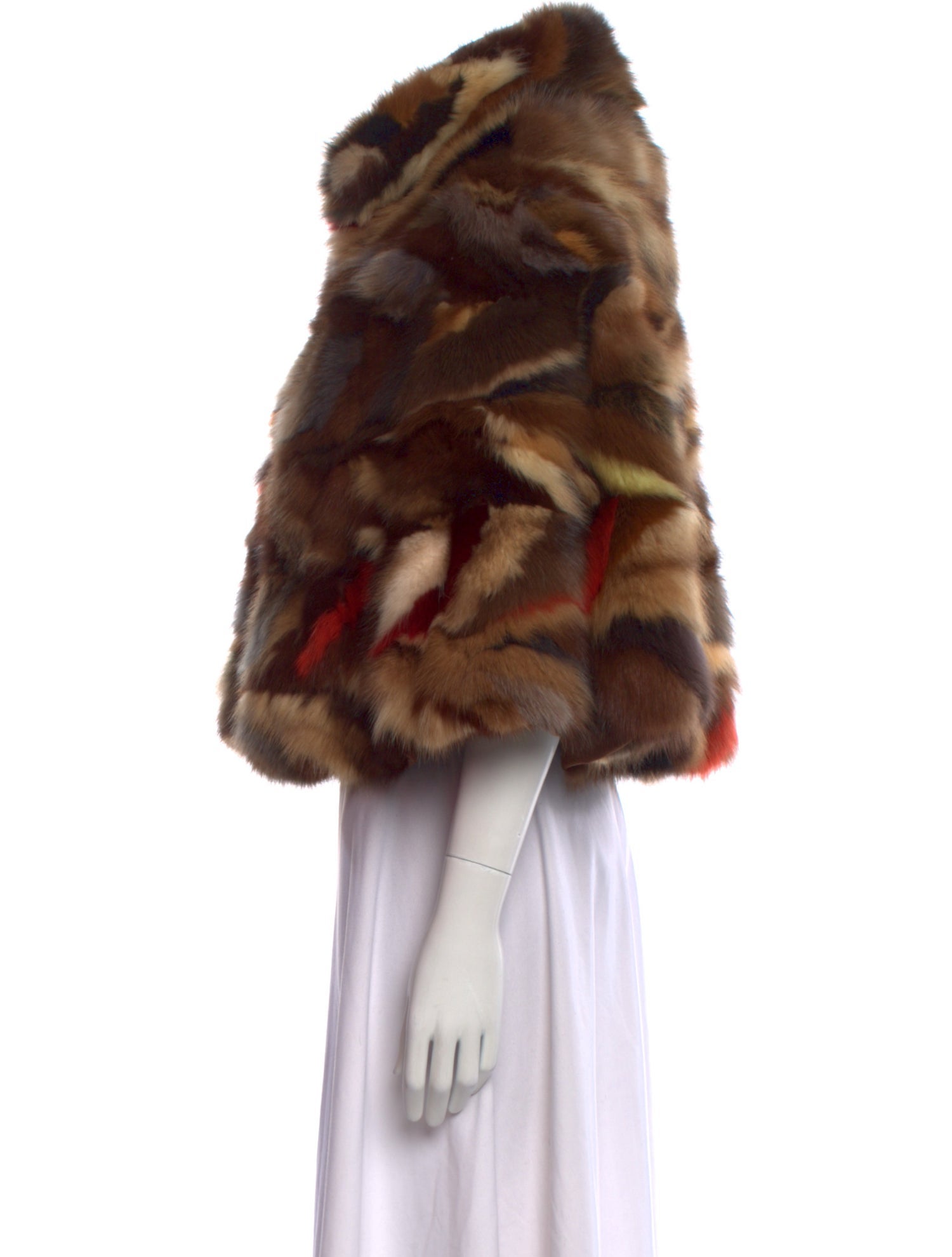 Fur Fur Animal Print Sweater