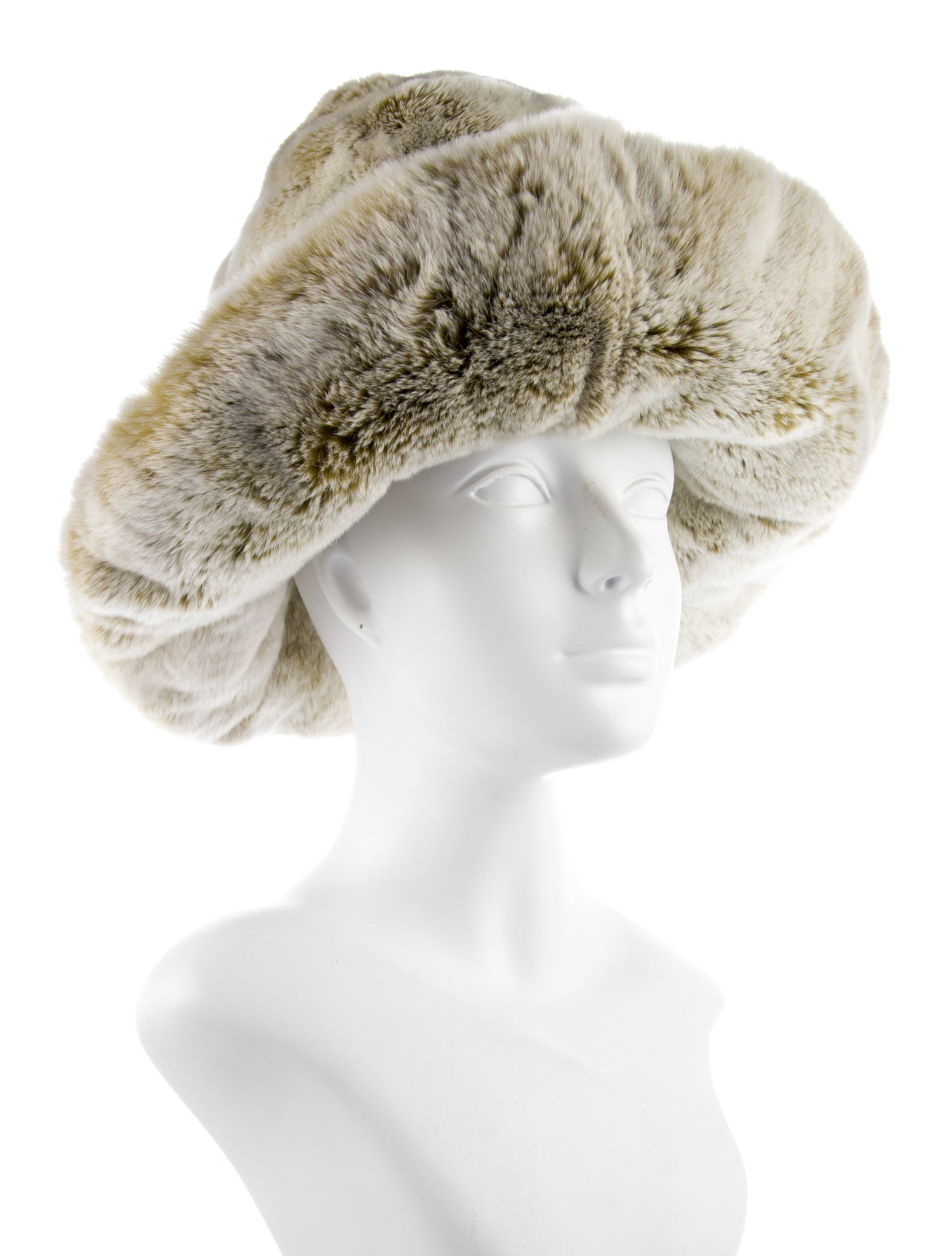 Fur Rabbit Bucket Hat