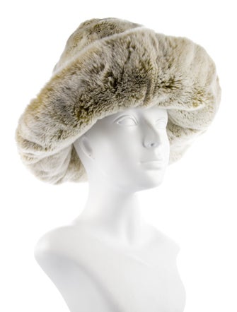 Fur Rabbit Bucket Hat
