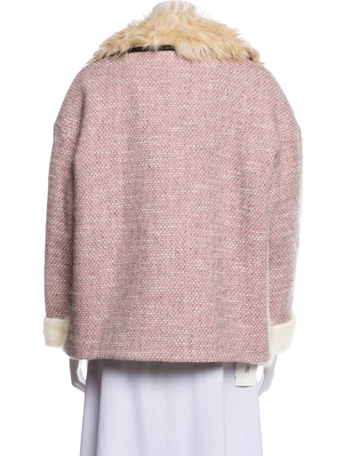 Fur Printed Fur Coat