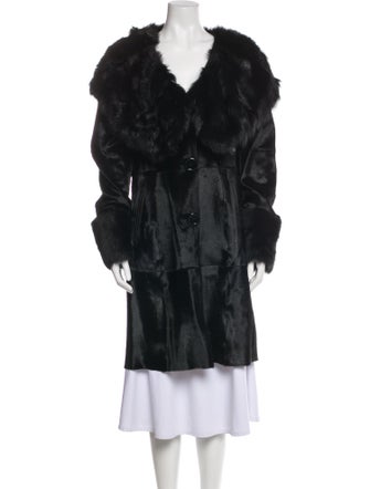 Fur Shearling Fur Coat