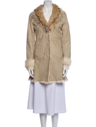 Fur Leather Fur Coat