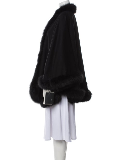 Fur Cashmere Cape