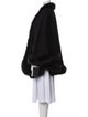 Fur Cashmere Cape