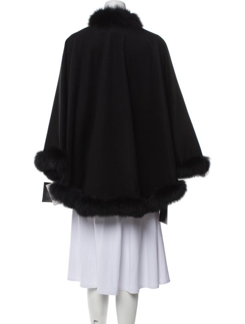 Fur Cashmere Cape