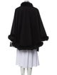 Fur Cashmere Cape