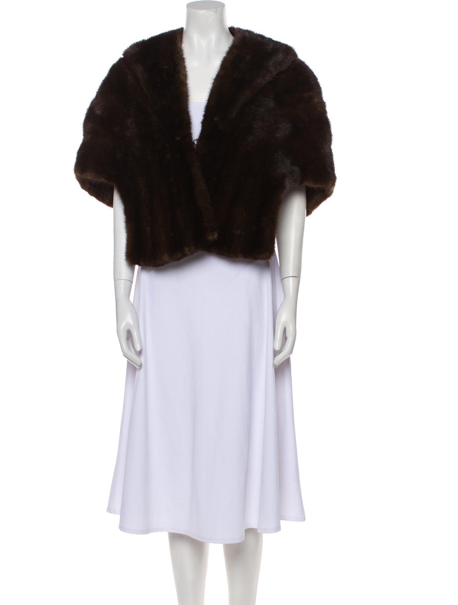 Fur Mink Shawl