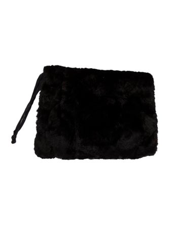 Fur Shearling Evening Bag