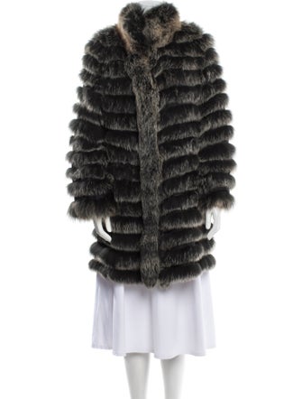 Fur reversable Silk Fur Jacket
