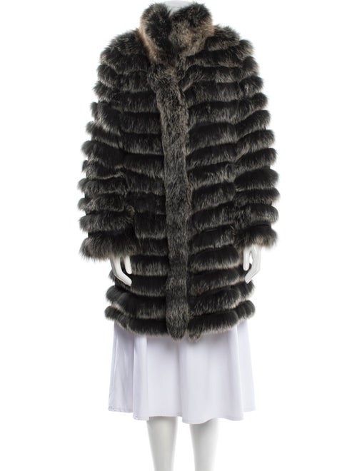 Fur reversable Silk Fur Jacket