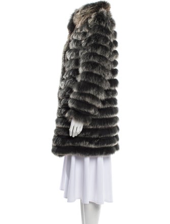 Fur reversable Silk Fur Jacket