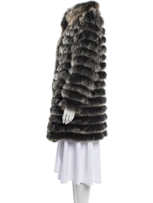 Fur reversable Silk Fur Jacket