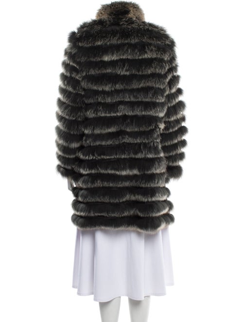 Fur reversable Silk Fur Jacket