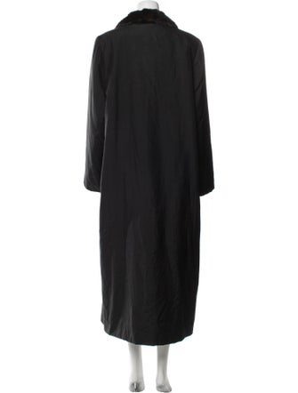 Fur Mink Trench Coat