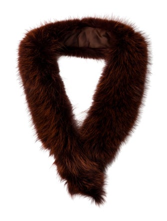 Fur Fur Printed Stole