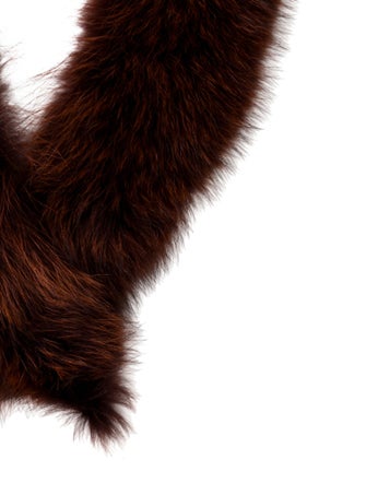 Fur Fur Printed Stole