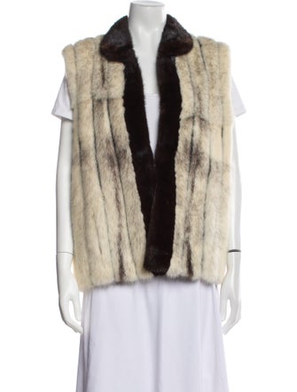 Fur Printed Fur Jacket