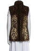 Fur Mink Animal Print Fur Jacket