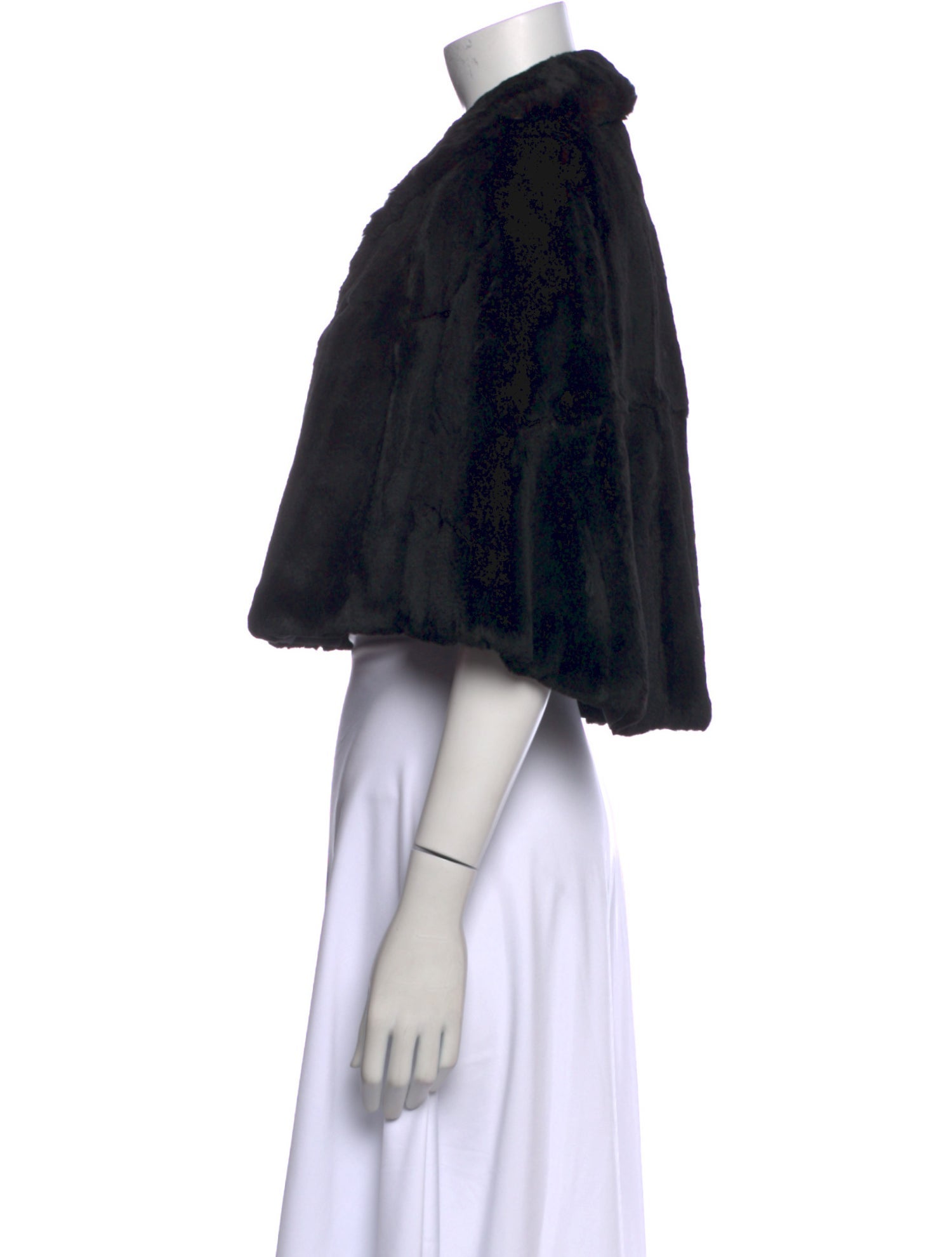 Fur Fur V-Neck Sweater