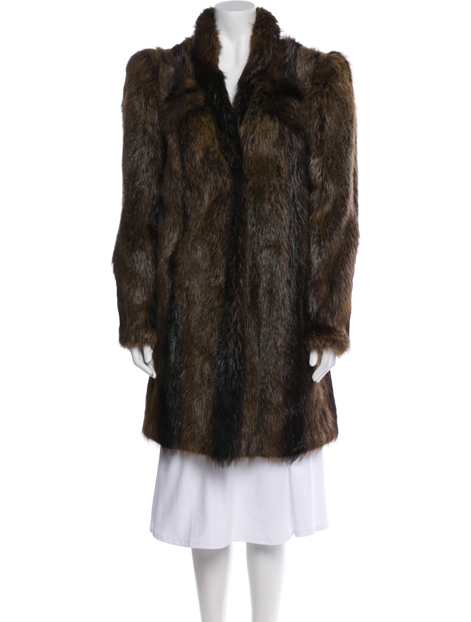 Fur Fur Faux Fur Coat