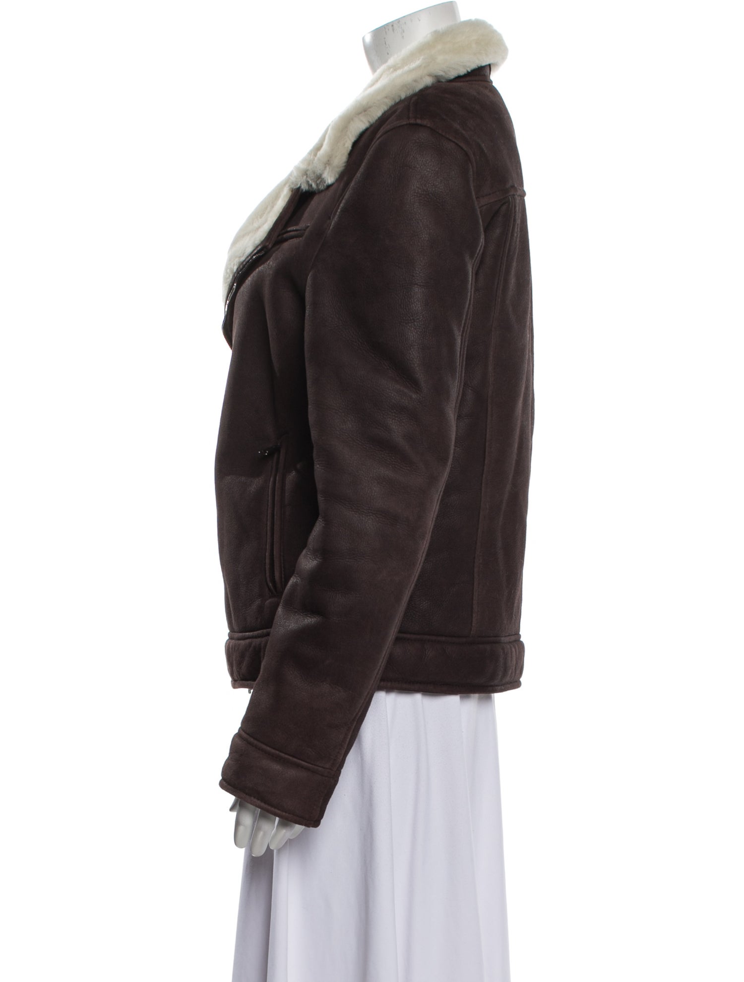 Fur Shearling Fur Coat