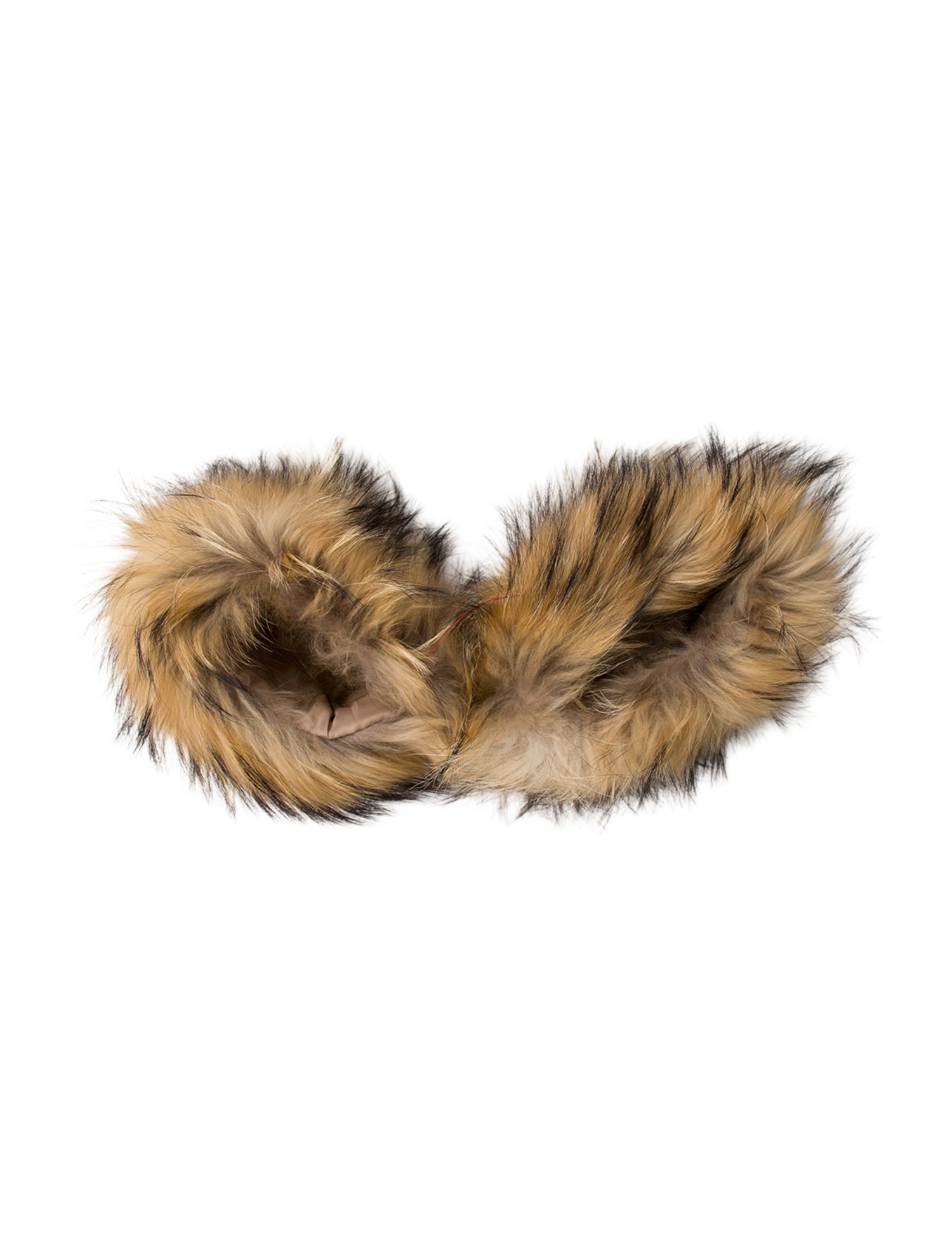 Fur Raccoon Winter Wrist Cuffs