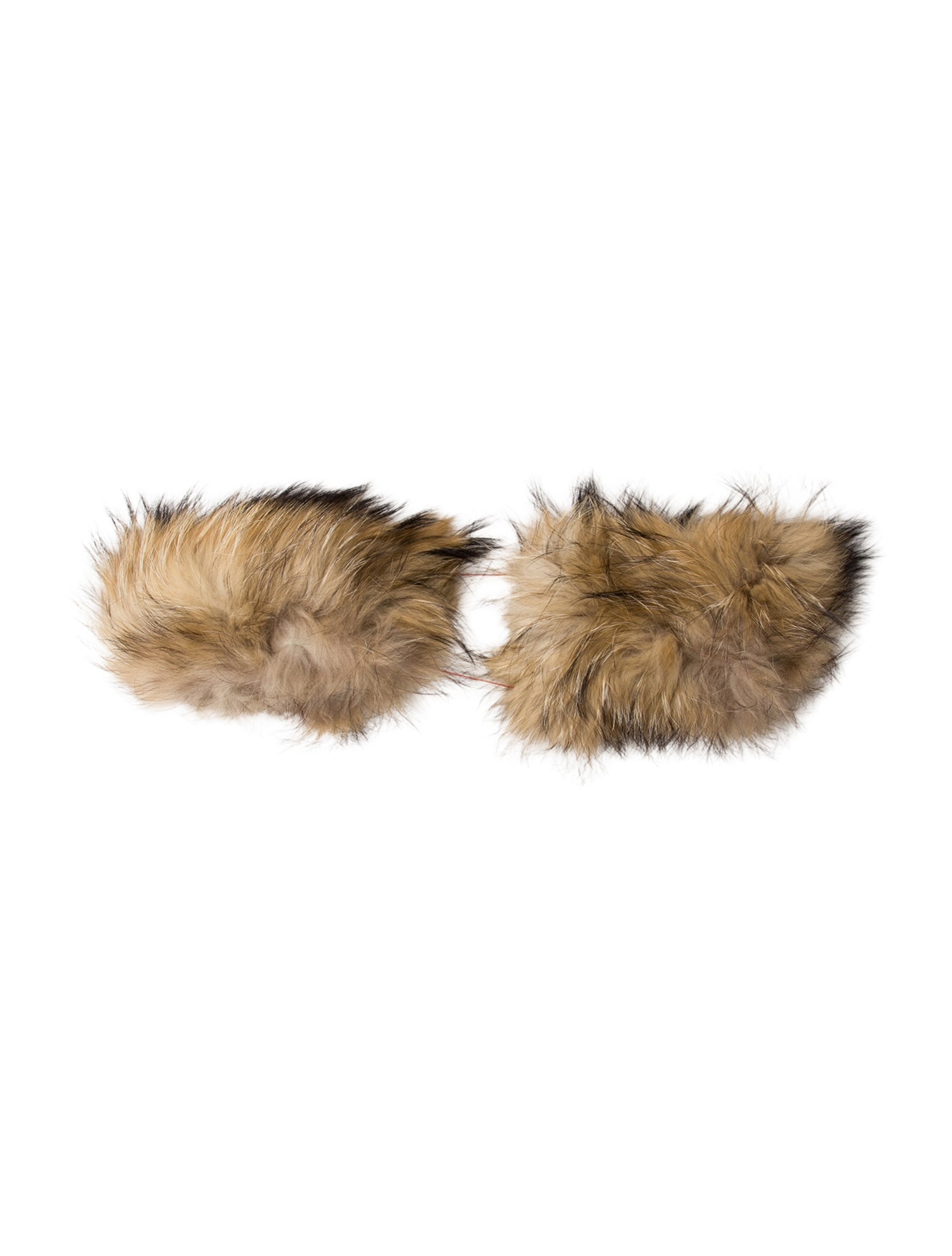 Fur Raccoon Winter Wrist Cuffs