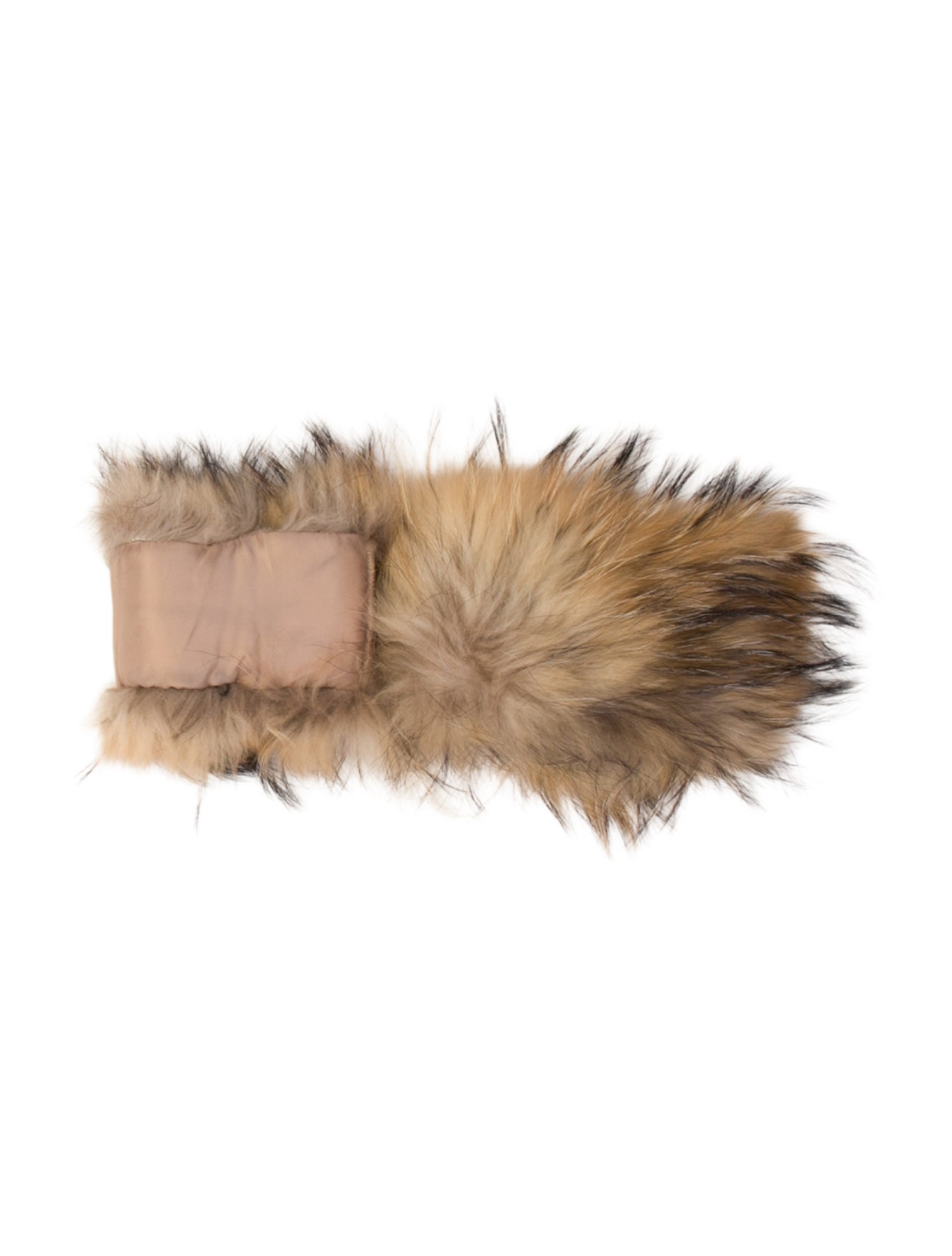 Fur Raccoon Fur Wrist Cuffs