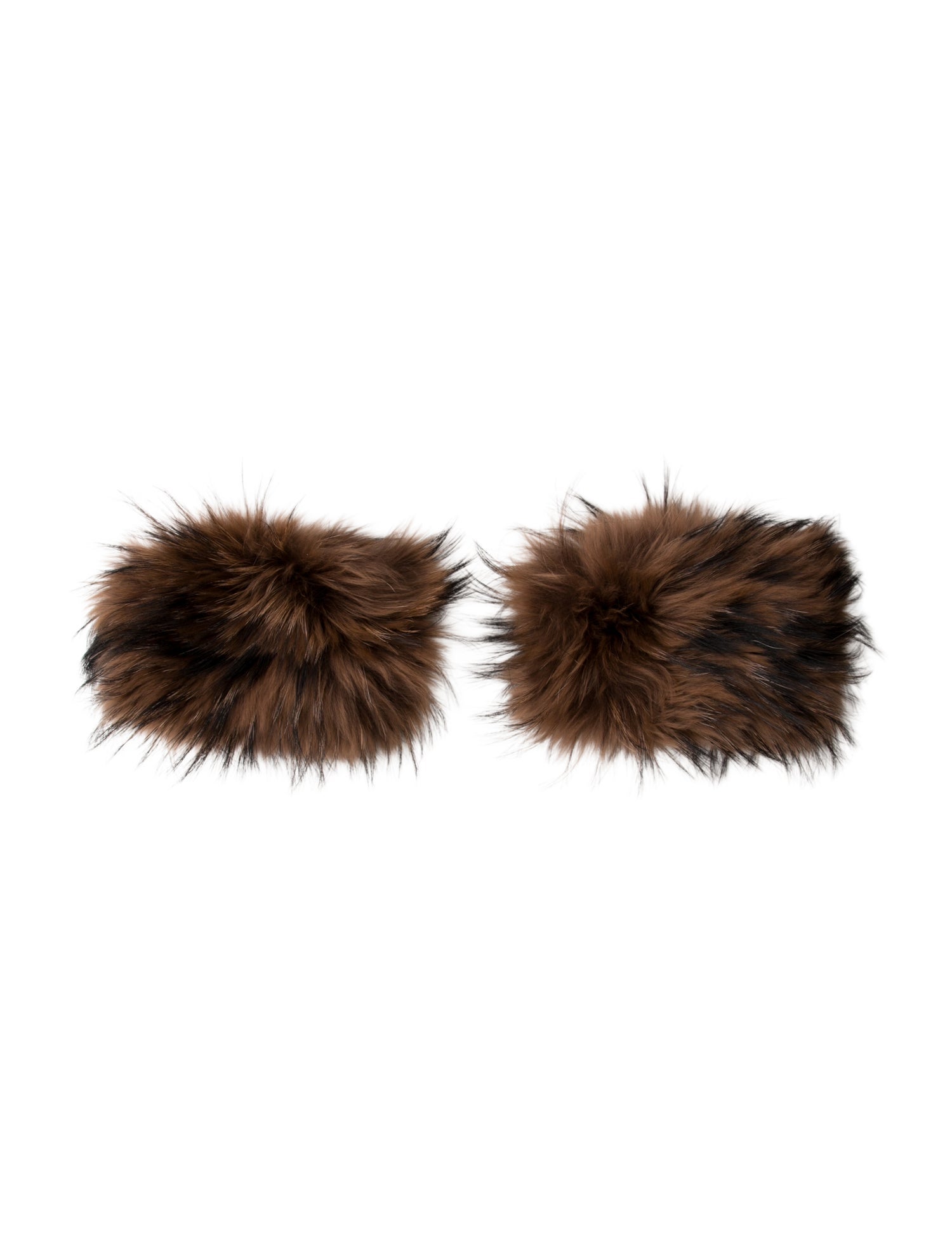 Fur Raccoon Cuffs