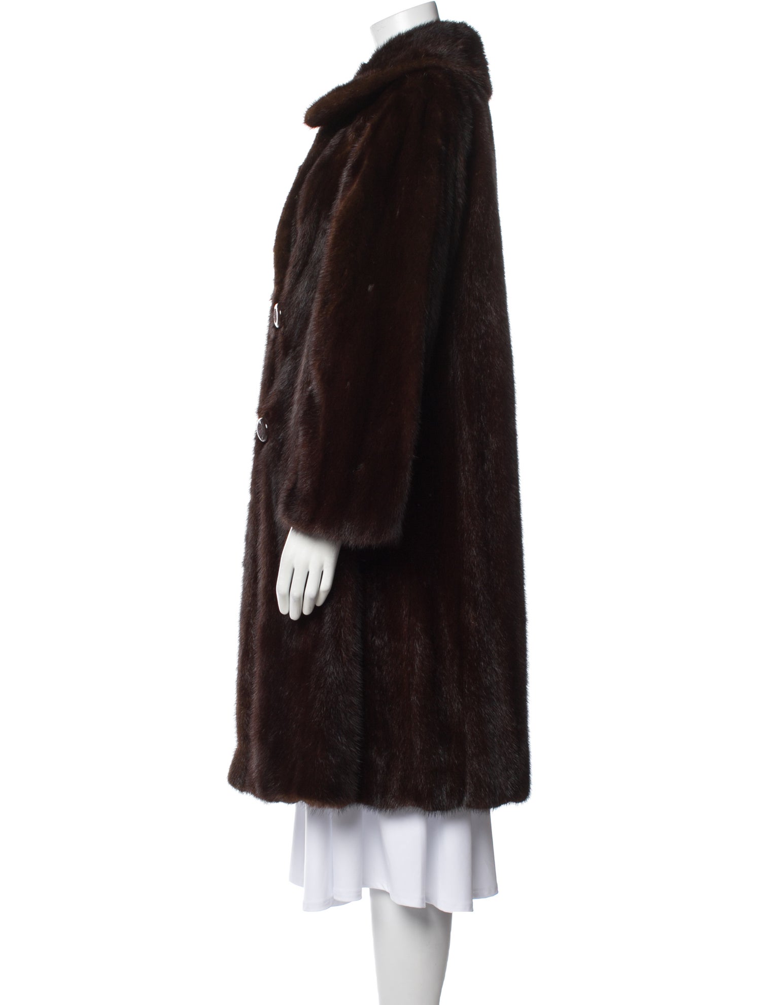 Vintage - Unbranded Mink Faux Fur Coat
