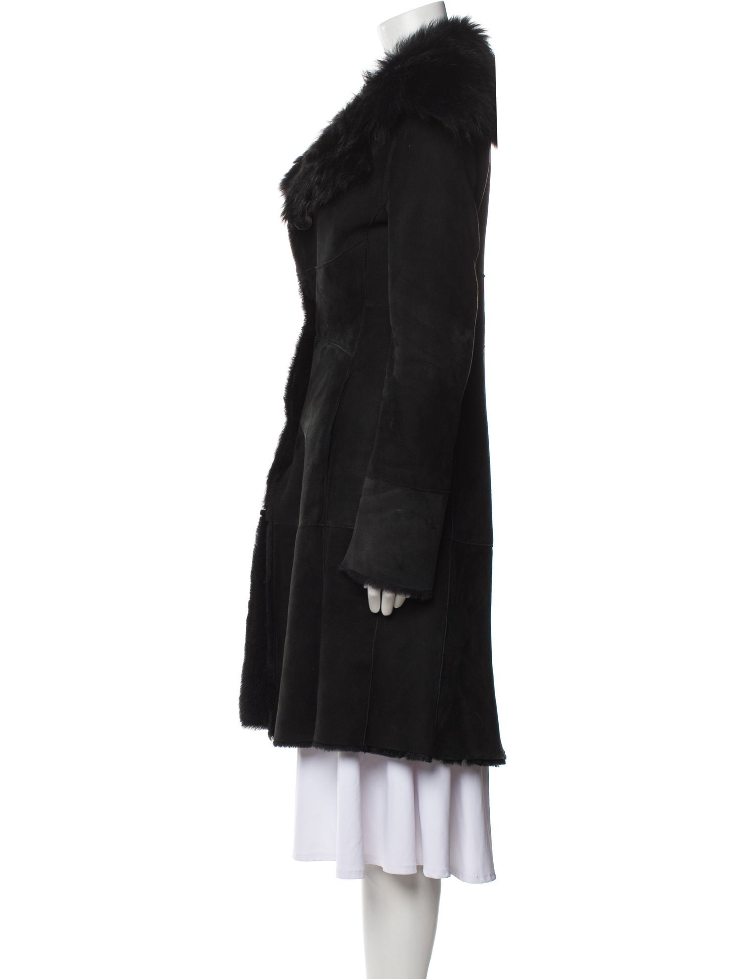 Fur Shearling Fur Coat