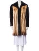 Fur Mink Animal Print Fur Coat