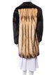 Fur Mink Animal Print Fur Coat