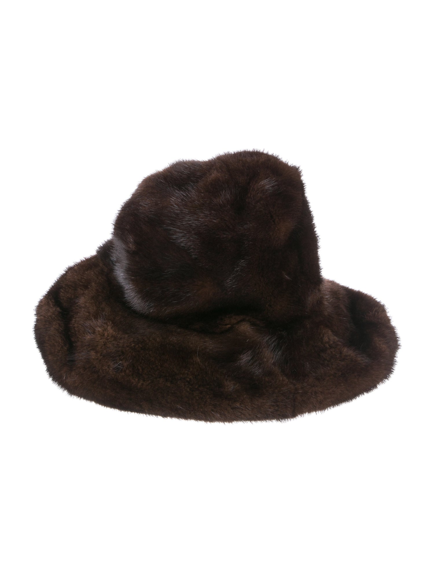 FRR Canada Brown Mink Fur Bucket Hat