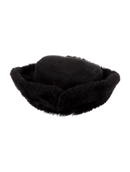 Fur Women's Shearling Sheepskin Bucket Hat